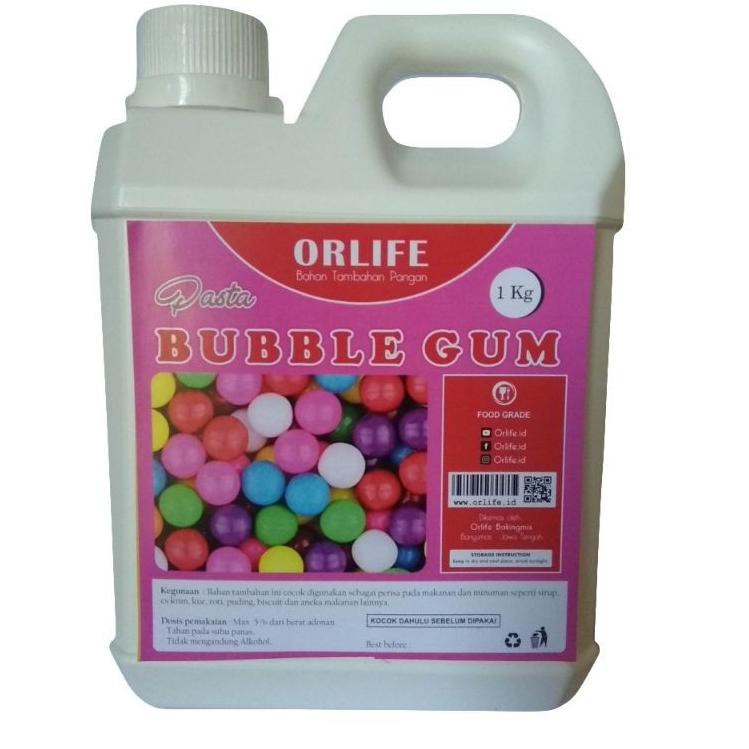 

3.3 sale Perisa Pasta Pink Bubblegum atau Permen Karet Merah Muda Orlife 1 kg