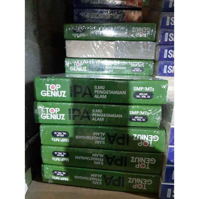 BUKU SOAL : BEST POCKET TOP GENIUS MATEMATIKA,IPA SMP/MTs-2