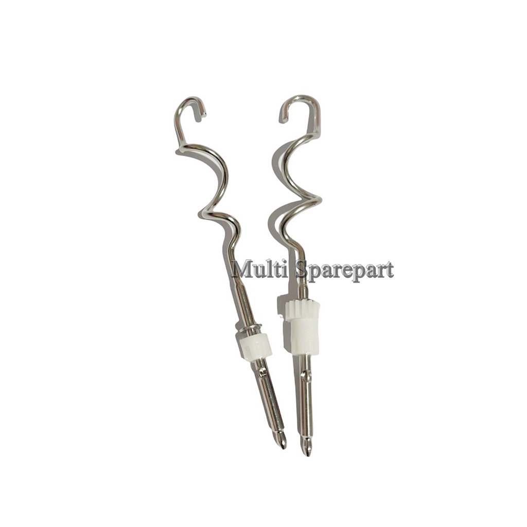 Stick Mixer spiral Dough Hook Philips ORIGINAL HR 1552 HR 1559 Pengaduk Adonan Roti