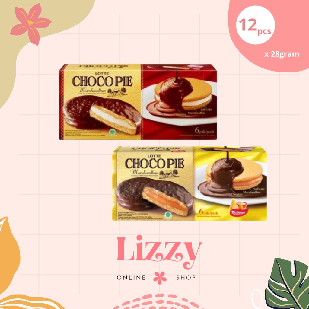 

Chocopie Lotte Marshmallow Kemasan 28g