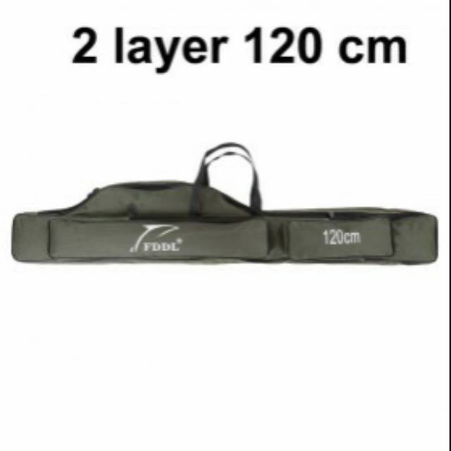 FDDL Tas Pancing Joran Portable Fishing Bag 150 cm - 1680D - Green