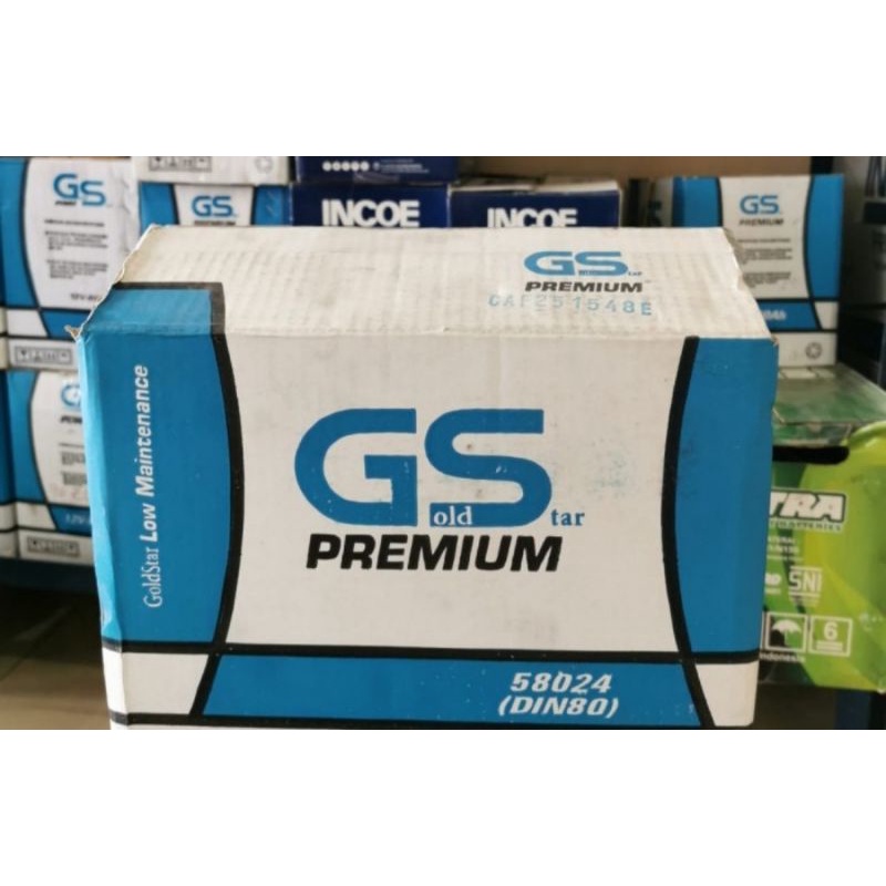 aki innova reborn diesel GS Premium Gold star 58024