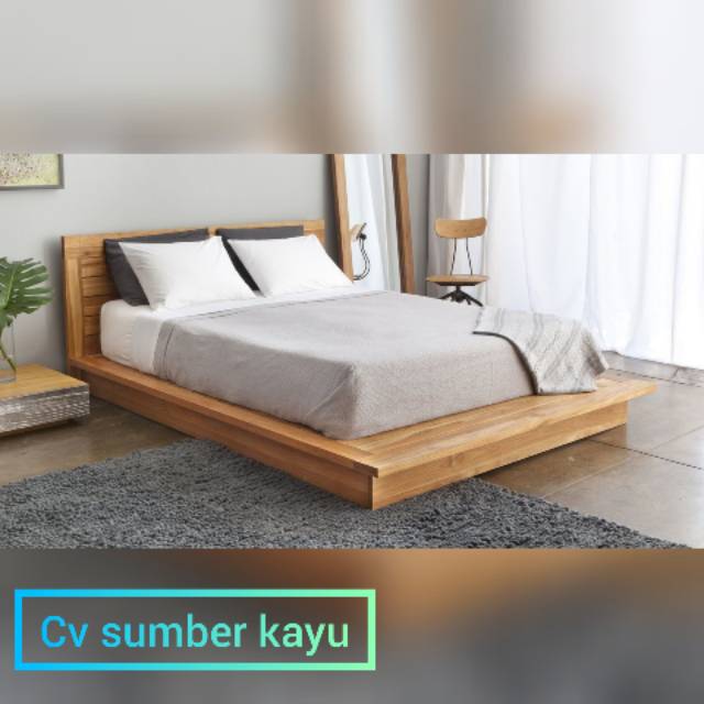 Jual Tempat Tidur Dipan Kayu Ukuran 180x200 Indonesia Shopee Indonesia