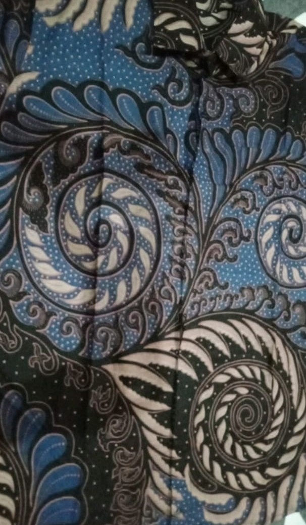 Batik Couple Keluarga Sania Ruffle Ori Ndoro Jowi Dnt Kondangan Pesta Nikahan Batik Modern Velvet Af