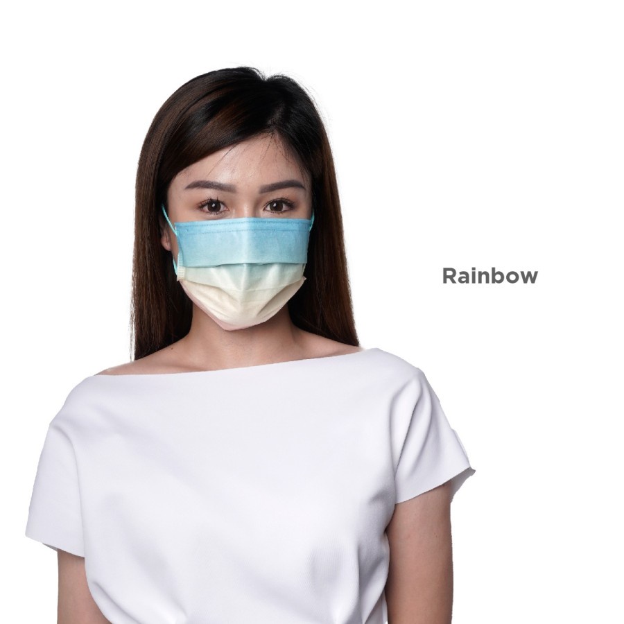 Vio Mask Vio 99 Spectrum Masker Medis 3 Ply Perbox Isi 10 - Rainbow