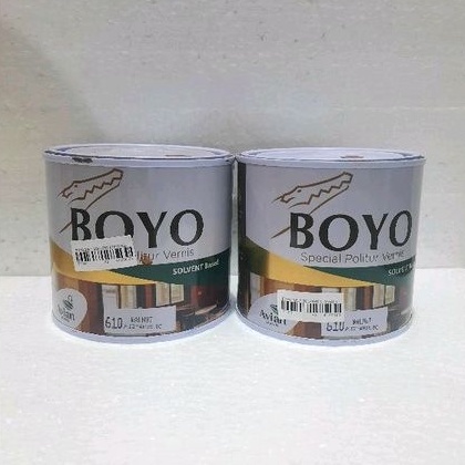 PLITOR VERNIS KAYU BOYO 1/2KG 500GR AVIAN PLITUR WARNA
