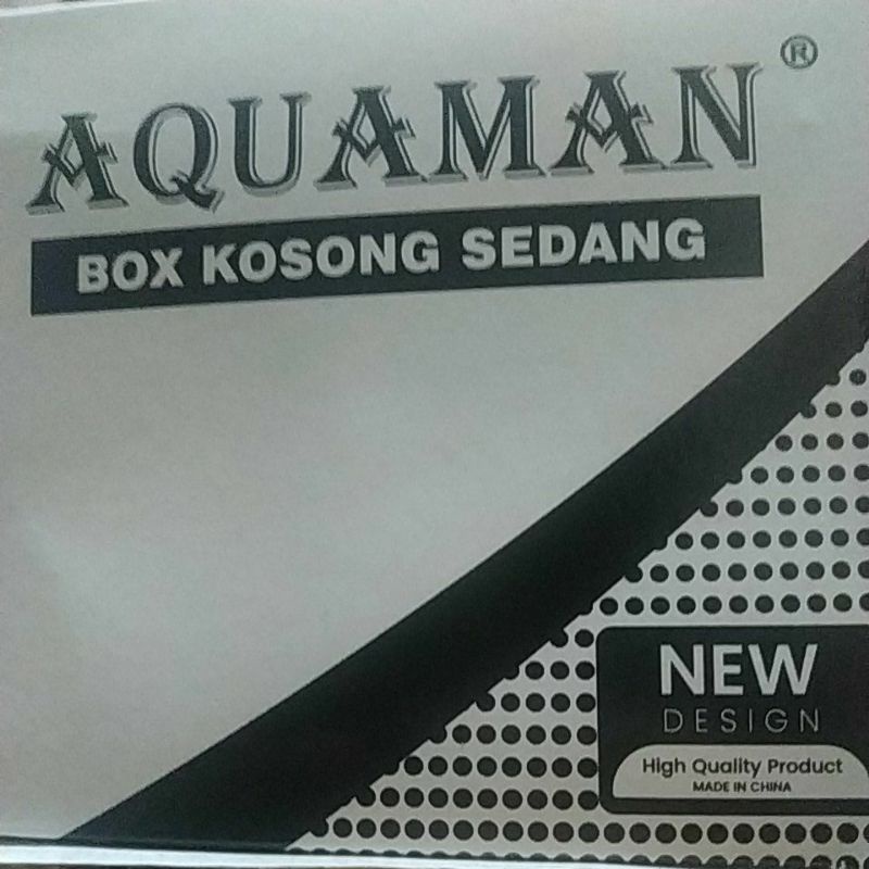 AQUAMAN TOP FILTER BOX AQUARIUM MEDIUM / SEDANG