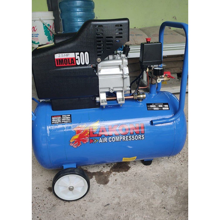Kompresor Angin 2,5HP Lakoni Imola 500 Kompresor Listrik 50 LITER
