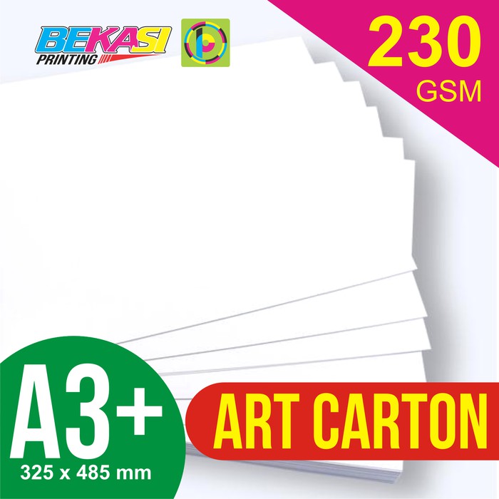 

Dijual Kertas Art Carton 230 gram A3+ (32.5 x 48.5 cm) - Putih Berkualitas