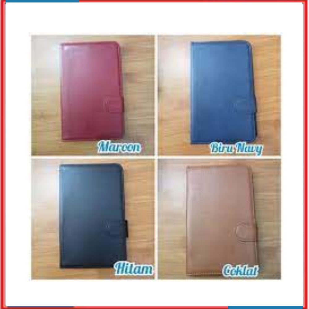 Flip shell kulit oppo a39 atau a57