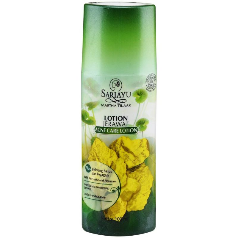 0SARIAYU Acne Care Lotion Sulfur Belerang 100 ML | Obat Atasi Jerawat