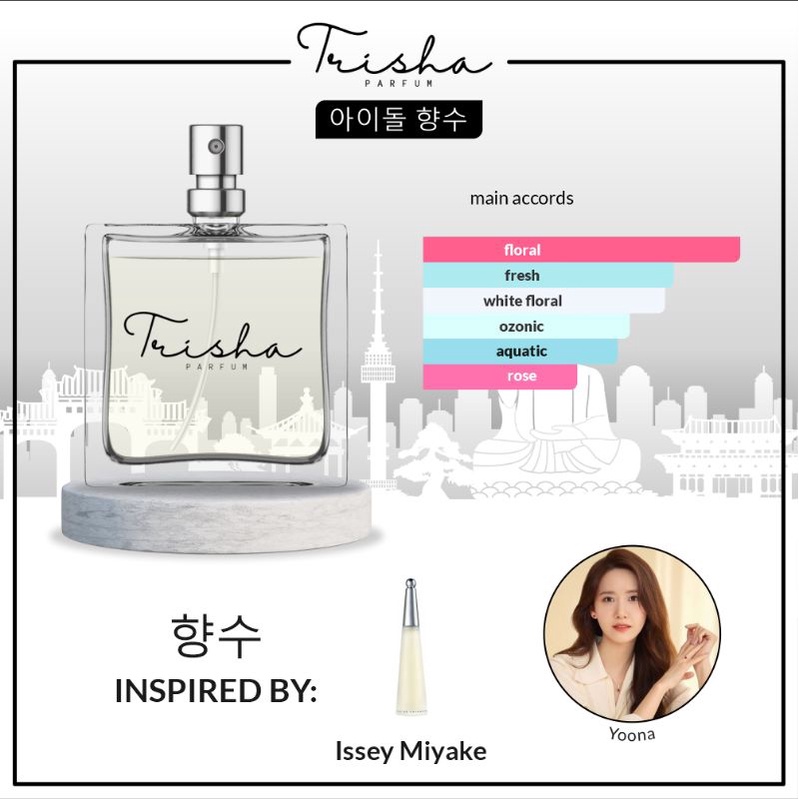 Parfum YOONA Girls Generation Inspired By Isy Mikeye | Bibit Inspired Eau De Parfum Parfume Perfume 