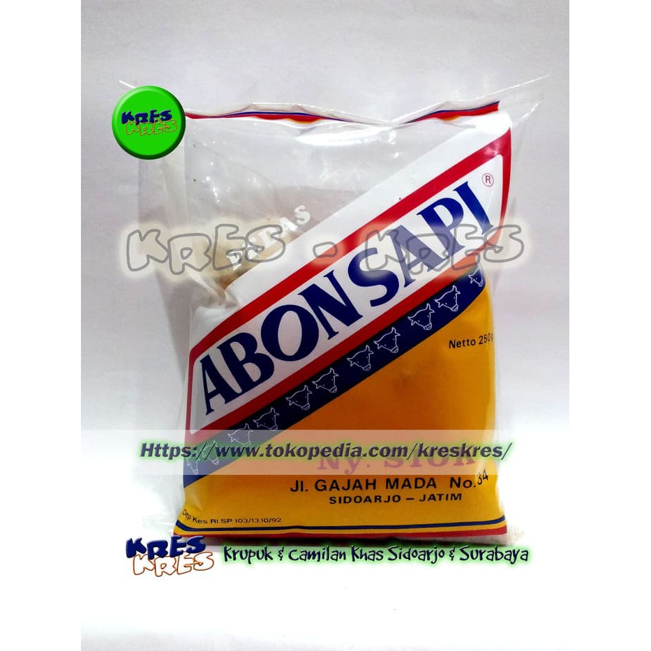 

Abon Sapi Pedas Ny. Siok Dried Beef Sidoarjo 250gr