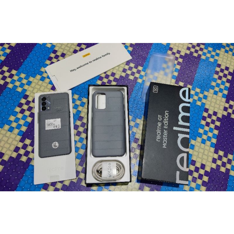 realme gt master edition second 8 128gb 5g fullset original garansi resmi mantap