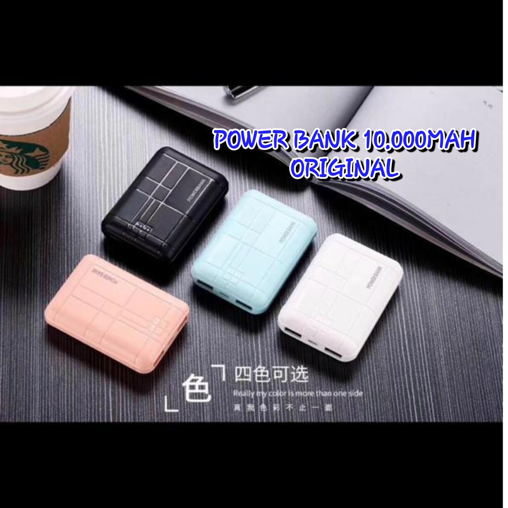 POWERBANK 10000MAH ORIGINAL FANTASI POWER BANK 10.000MAH POWERBANK 10000 MAH