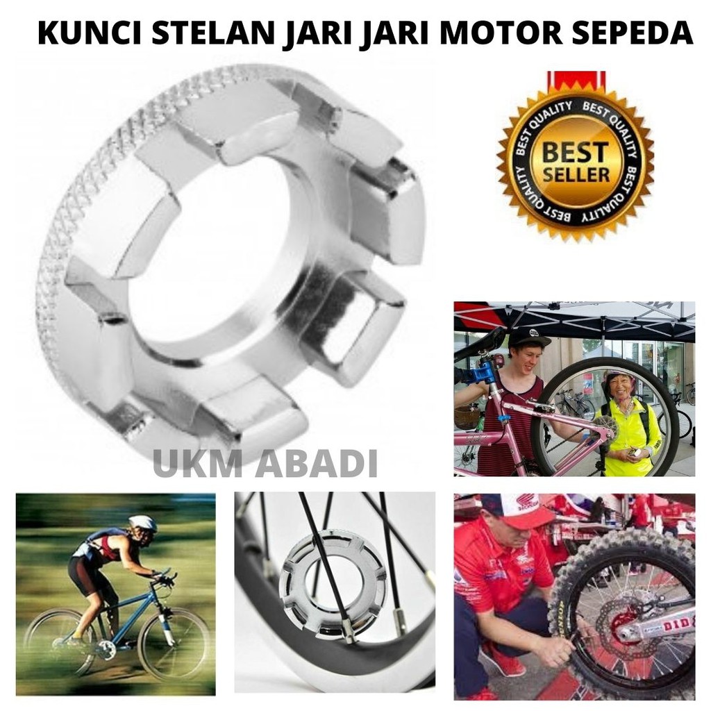 Kunci Pas Jari Jari Sepeda dan Motor Spoke Wranch 111163