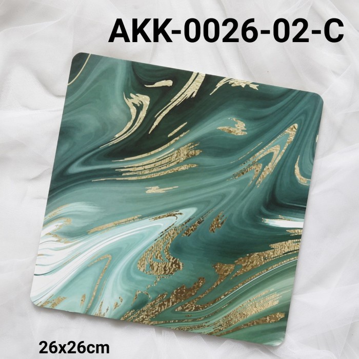 

GR-AKK-0026-02 CAKE BOARD TATAKAN ALAS KUE KOTAK 26CM MARBLE MARMER PROMO TERBARU
