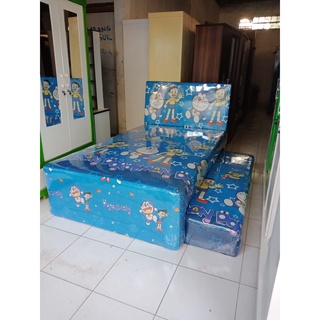 Jual Kasur 2in1 Set Sorong Anak Motif Karakter Merk Prima 120x200 Cm ...