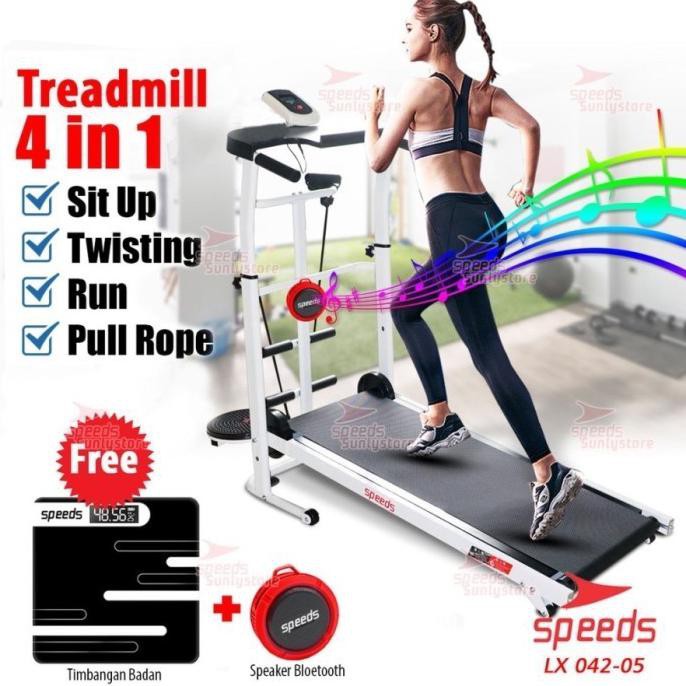 042-5 - Treadmill Manual Elektrik Multi Fungsi Elektrik Speeds - Gojek Welandkuy