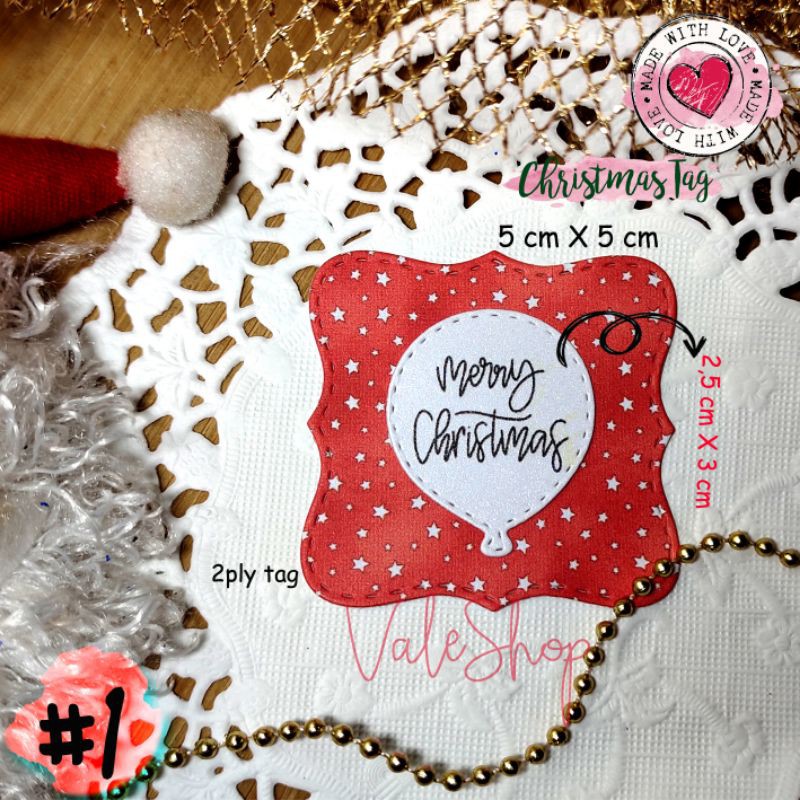 

Christmas Tag [2 layers]