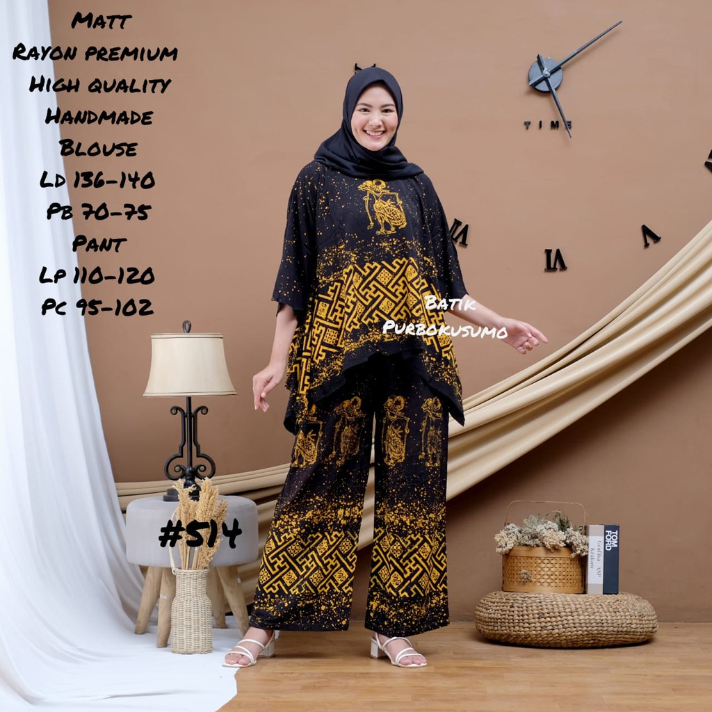 Stelan sibori purbokusumo#3 ld 130cm.