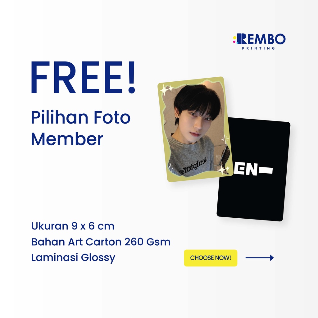 Photocard Deco ENHYPEN Murah