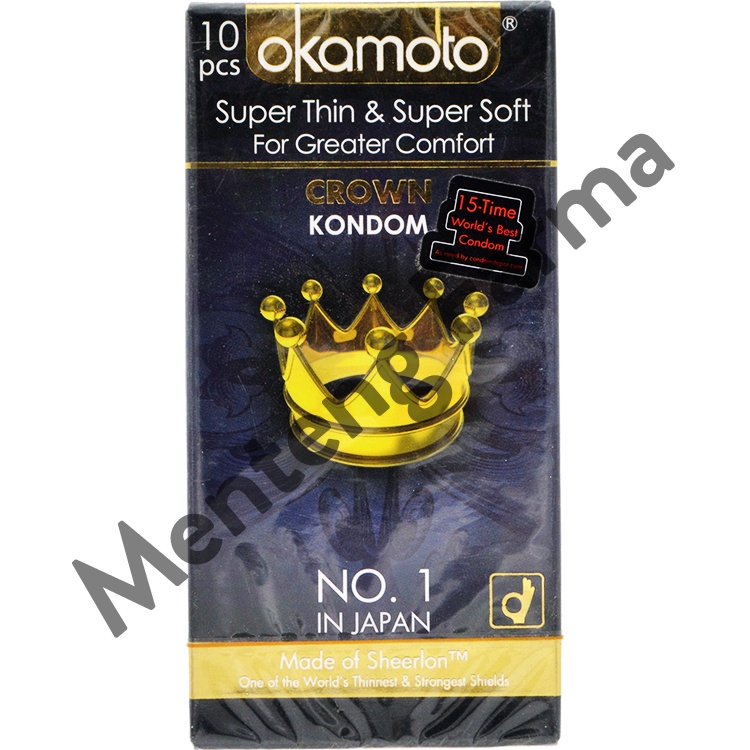 Kondom Okamoto Crown - Isi 10