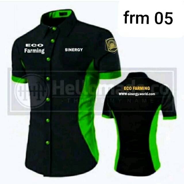 Kemeja eco racing