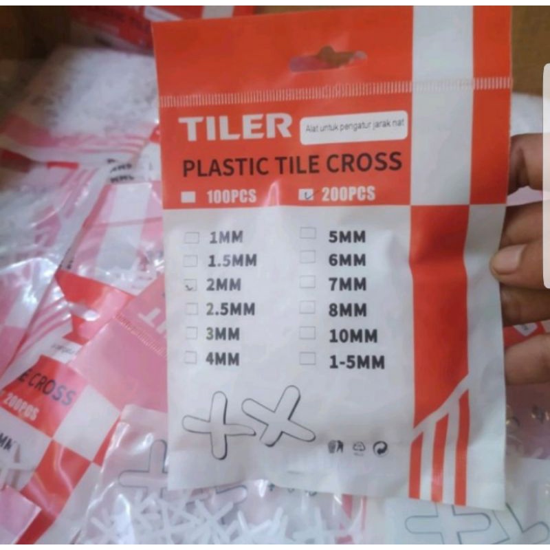 RUBI Spacer Keramik / Spacer Granit / Pengatur Jarak Keramik size 3mm