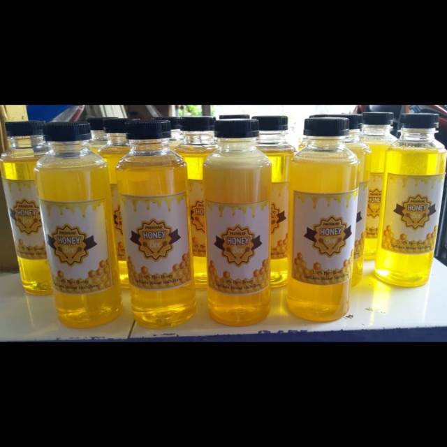 Madu tirisan kemasan botol plastik 250ml