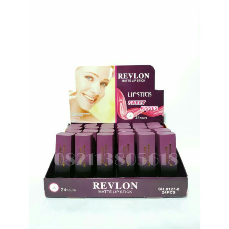 ( PERBox ] REVLON MATTE LIPSTICK NO - 5055/ LIPSTIK  REVLONMATTE / H - S 605