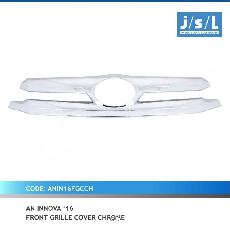 Cover grill depan all new innova 2016 hitam &amp; Chrome jsl