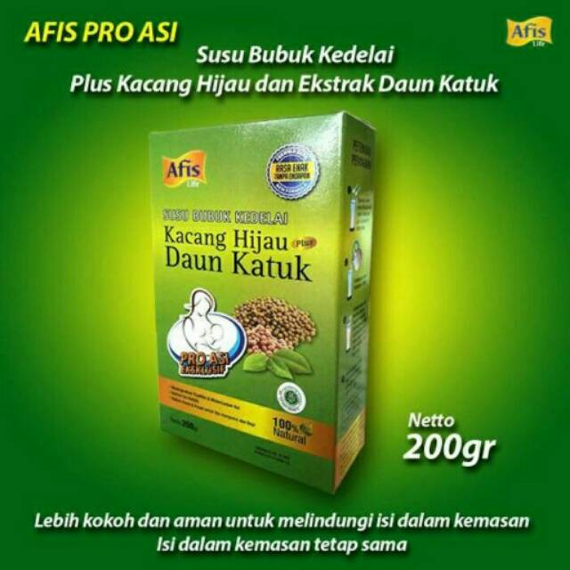 

afis kacang hijau daun katuk
