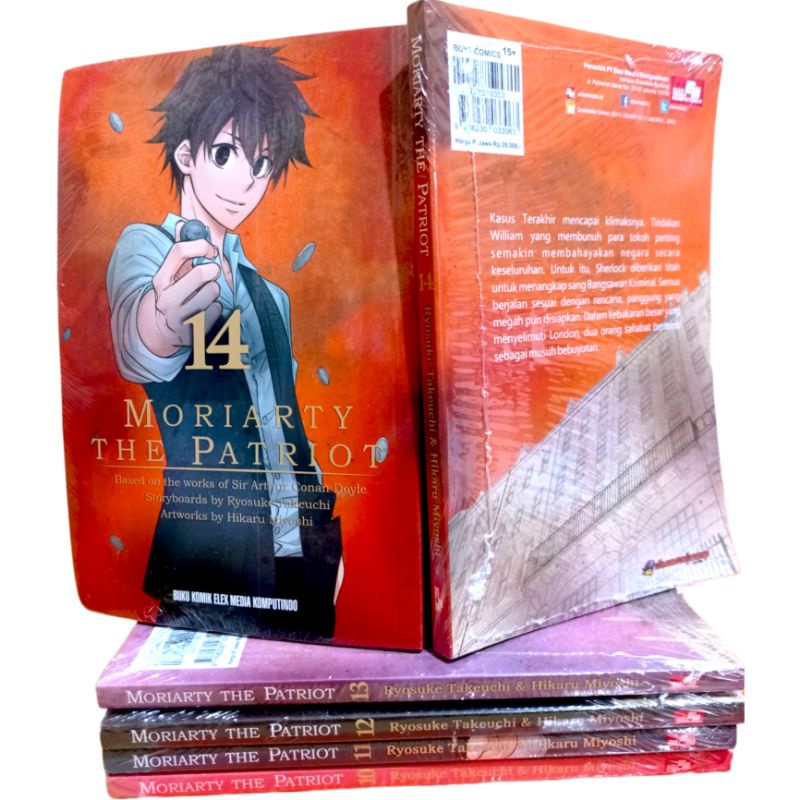 Jual READY : Seri Komik Moriarty The Patriot / Yuukoku No Moriarty - By ...