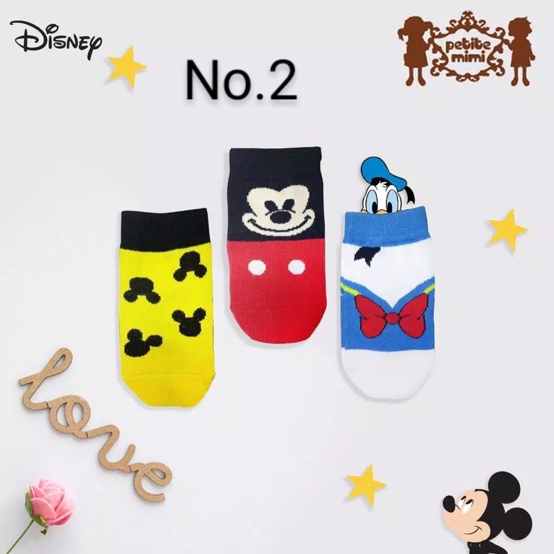 Kaos Kaki Petite Mimi KARAKTER Disney