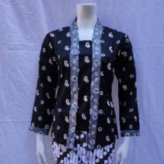 Blus Batik Kutubaru Jumputan/ Kebaya Jumputan Murah / Kebaya Jumputan / Seragam Batik