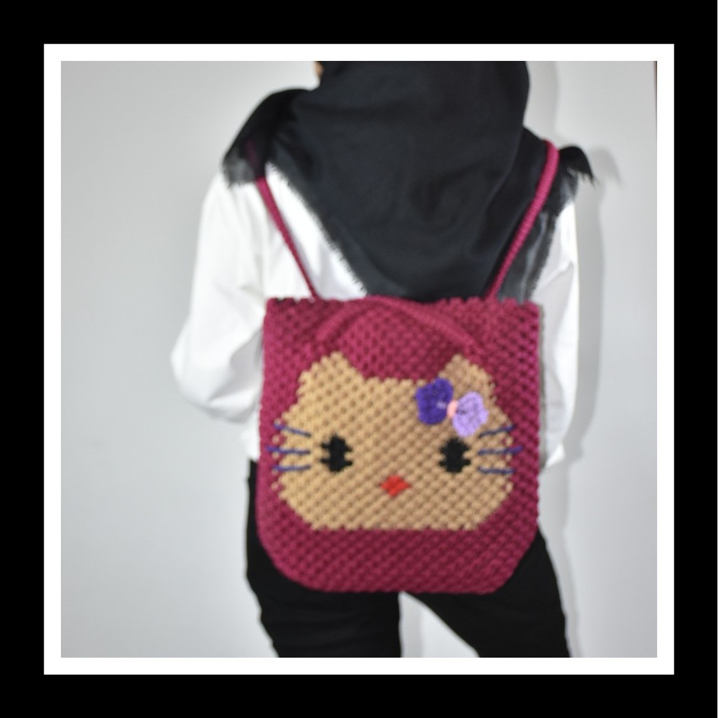 Tas ransel talikur 2 fungsi