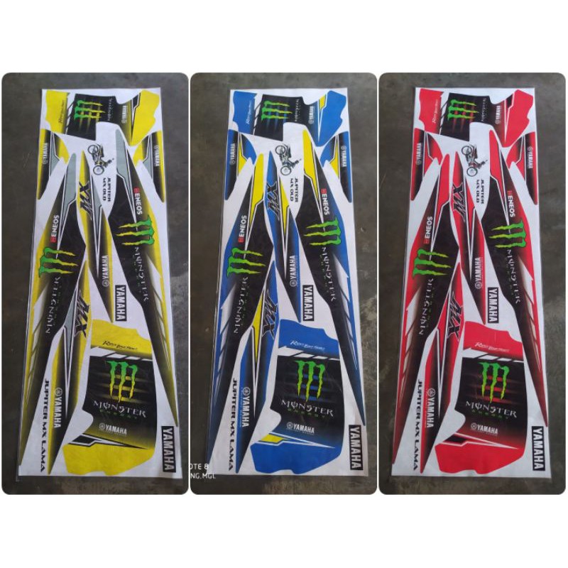 STRIPING VARIASI JUPITER MX LAMA OLD MONSTER ENERGY