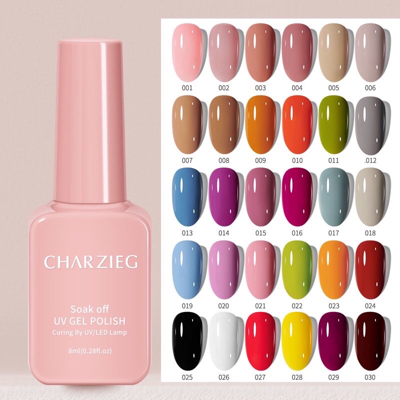 CHARZIEG Nail Gel Polish 8 ml