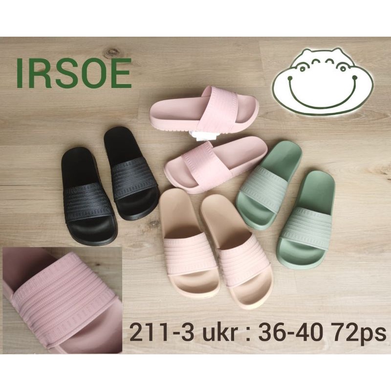 IR-211-3 IRSOE Sandal Selop Wanita / Sandal Karet Kokop Wanita Size 36-40