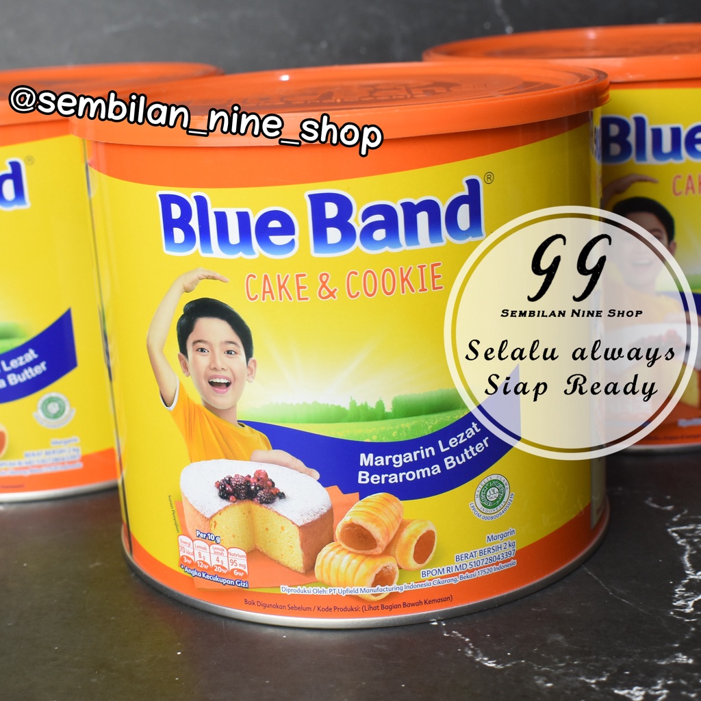 Blue Band CAKE & COOKIE 2 KG Blueband Cake and Cookies Mentega Margarine