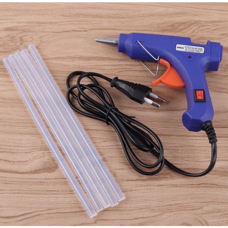 

Lem Lilin Bakar Tembak 27cm Satuan / Per Batang Refill Isi Glue Gun