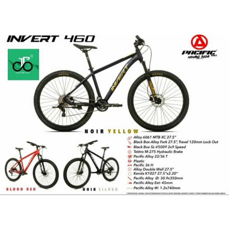 Sepeda MTB 27.5" Pacific Invert 460