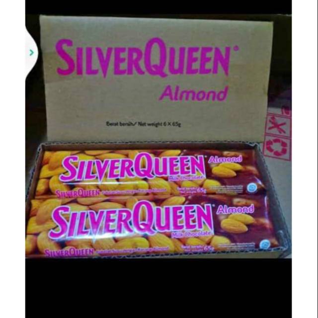 

Coklat silverqueen almond