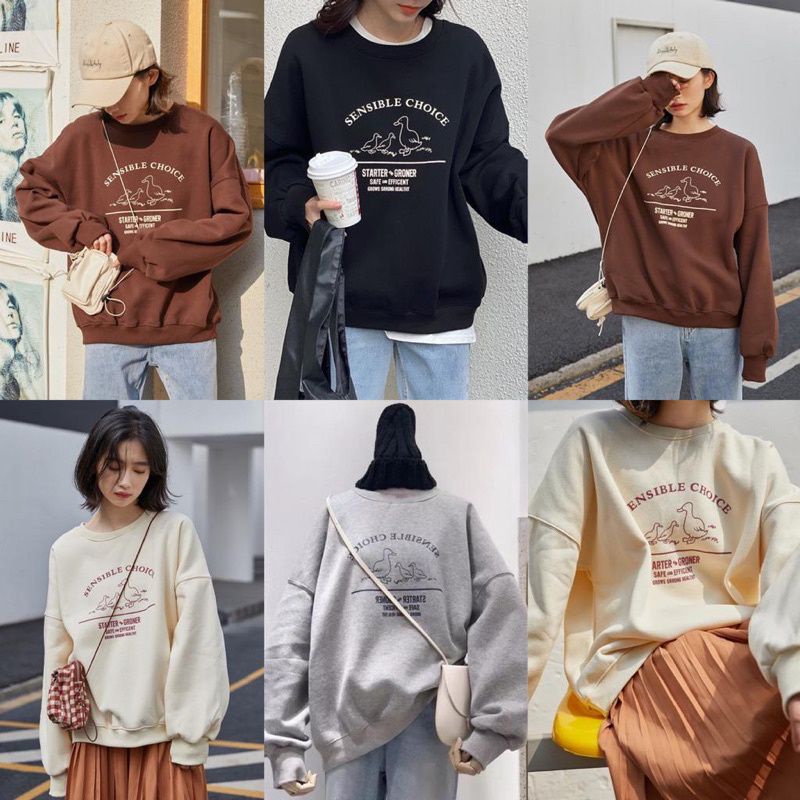 AC SENSIBLE CHOICE FLEECE SWEATER