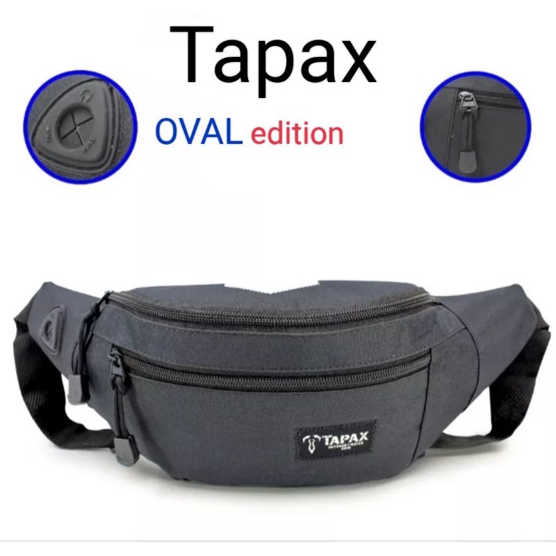 Tas Selempang Pria / Tas Pinggang Pria Tapax Oval Original