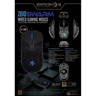 Imperion Z610 SWARM Gaming Mouse RGB Macro