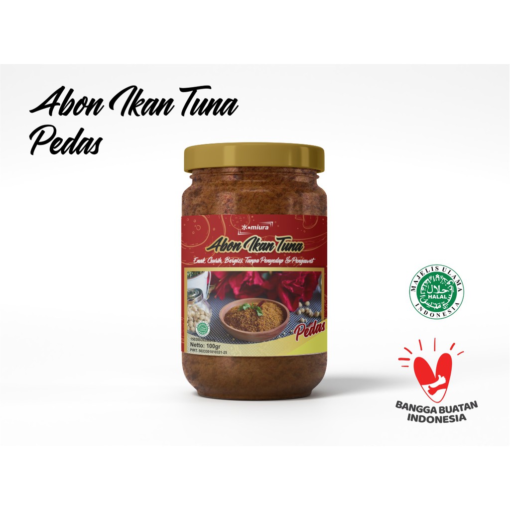 

Abon Ikan Tuna Pedas Miura 100gr