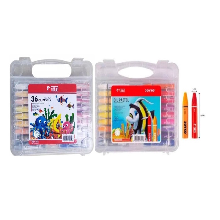

PASTEL-DRY-OIL- KRAYON TITI/ JOYKO MINYAK 36 WARNA / CRAYON 36 COLORS OIL PASTELS -OIL-DRY-PASTEL.