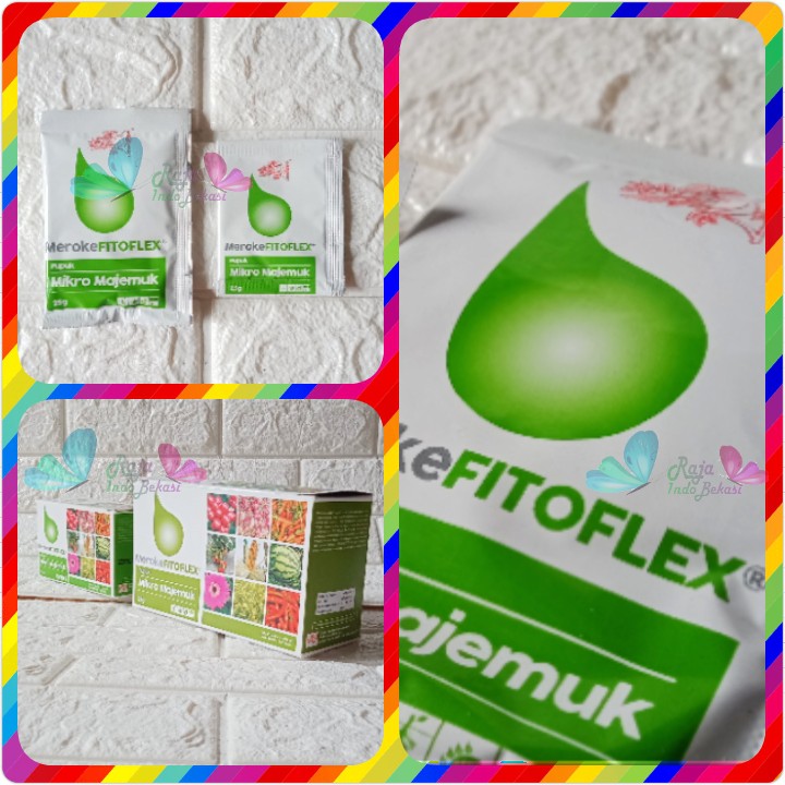 Fitoflex 2.5 Gram - Pupuk Mikro Majemuk Meroke Fitoflex Pupuk Semprot Daun Pemicu Bunga Buah